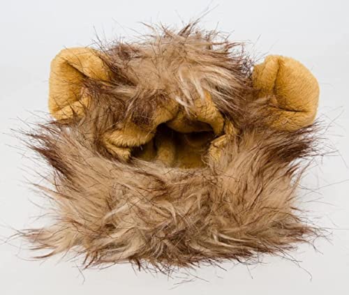 Pet Krewe Cat Lion Mane Halloween Costume â Fits Neck Size 8â-14 - Lion Costume for Small Cats and Kittens â Ideal for Halloween, Cat Birthday, Cat Cosplay, Cat Outfits, Pet Clothes from Pet Krewe