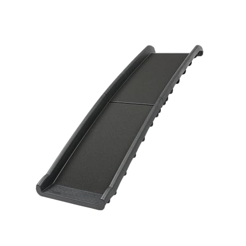 PetSafe Happy Ride Folding Pet Ramp, 62 Inch, Portable Lightweight Dog and Cat Ramp, Great for Cars, Trucks and SUVs - Side Rails and High Traction Surface from Radio Systems Corporation