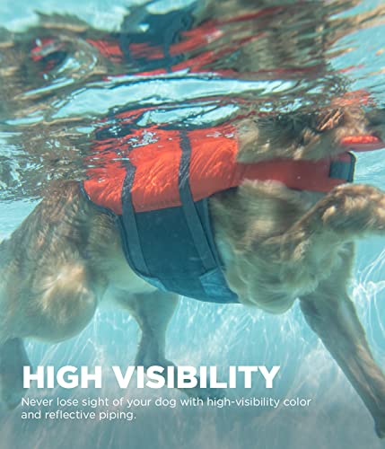 Outward Hound Granby Splash Orange Dog Life Jacket, Large from Outward Hound