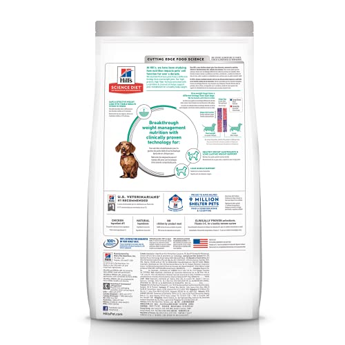 Hill's Science Diet Adult Perfect Weight Small & Mini Chicken Recipe Dry Dog Food, 15 lb. Bag by Hill's Science Diet