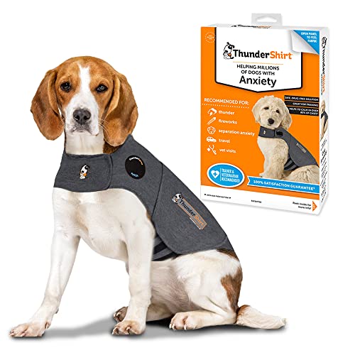 Thundershirt Dog Anxiety Treatment - Gray (Medium) by Central Garden & Pet