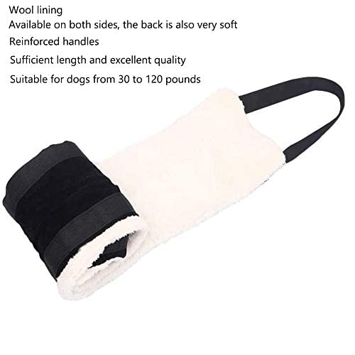 HNYG 30-120 lbs Large Dog Sling for Rear Legs Helps Elderly Dogs with Reduced Mobility, Dog Support K9 Dog Lift Harness, Dog Lifter for Arthritis ACL Rehabilitation Rehab, 7" x 51" by HUANGYUAN