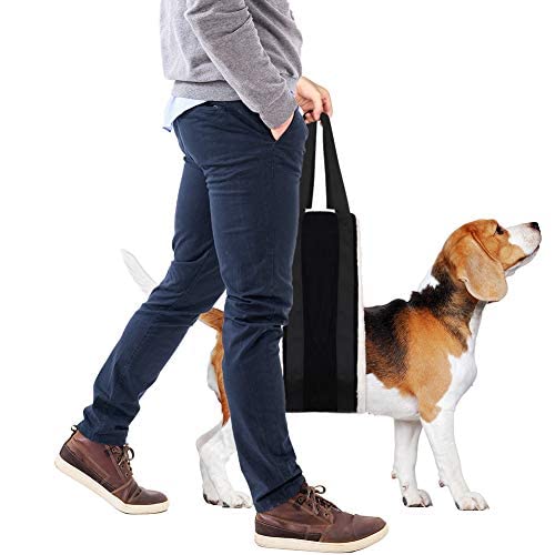 HNYG 30-120 lbs Large Dog Sling for Rear Legs Helps Elderly Dogs with Reduced Mobility, Dog Support K9 Dog Lift Harness, Dog Lifter for Arthritis ACL Rehabilitation Rehab, 7" x 51" by HUANGYUAN