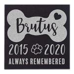 Personalized Granite Pet Memorial Stone - 12x12