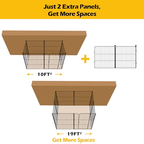 Portable Dog Playpen for Indoors - Medium/Small Dogs