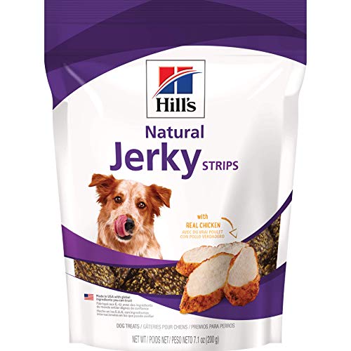 Hill's Dog Treats, Jerky Strips, Healthy Dog Snacks, Chicken Jerky, 7.1 oz. Bag from Hill's Pet Nutrition
