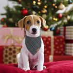 Stylish Christmas Dog Bandanas - 2 Pack