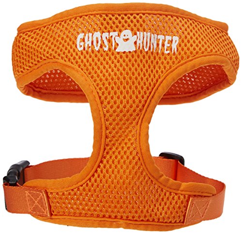 Mirage Pet Products Ghost Hunter Design Soft Mesh Dog Harnesses, Medium, Orange from Mirage Pet Products