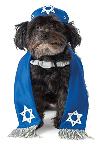 Rubie's Yarmulke and Tallis Dog Costume , S-M by Rubie's Costume Co.