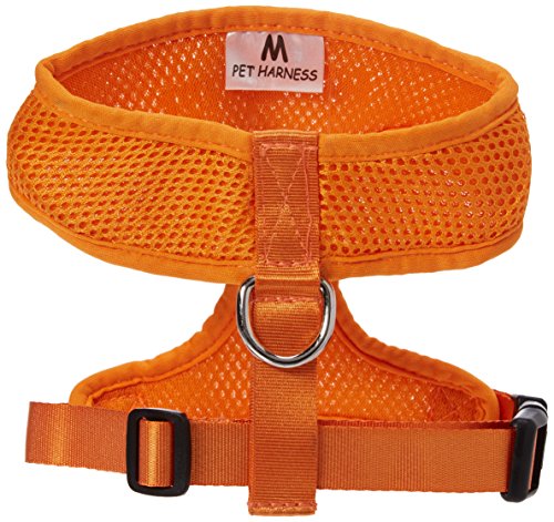 Mirage Pet Products Ghost Hunter Design Soft Mesh Dog Harnesses, Medium, Orange from Mirage Pet Products