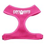 Pink Soft Mesh Dog Harness - Ghost Hunter Design