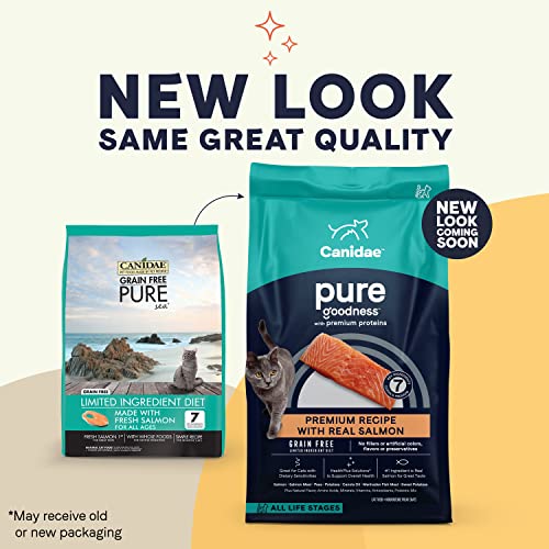 Canidae 3317 Grain Free Pure Sea Cat Dry Formula With Fresh Salmon, 10 Lbs from CANIDAE Corporation
