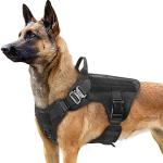 Rabbitgoo Tactical Dog Harness for Large Breeds