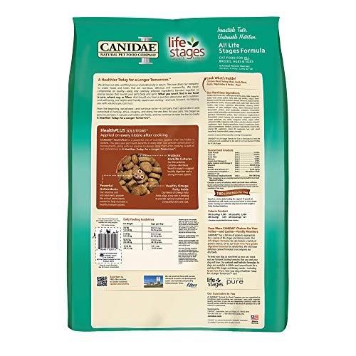 Canidae All Life Stages Dry Cat Food, Chicken, Turkey, Lamb and Fish, 15lbs by CANIDAE Corporation