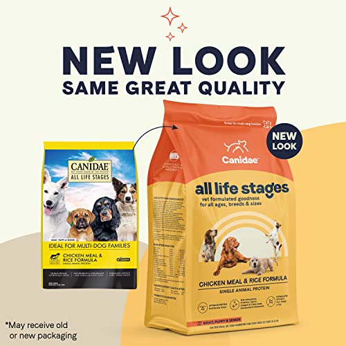 Canidae All Life Stages Dry Dog Food, Chicken Meal and Rice, 15lbs from CANIDAE Corporation