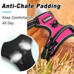 BARKBAY Adjustable No Pull Dog Harness for Pink