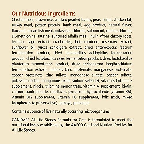 Canidae All Life Stages Dry Cat Food, Chicken, Turkey, Lamb and Fish, 15lbs by CANIDAE Corporation