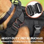 Rabbitgoo Tactical Dog Harness for Large Breeds