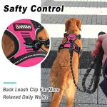 BARKBAY Adjustable No Pull Dog Harness for Pink