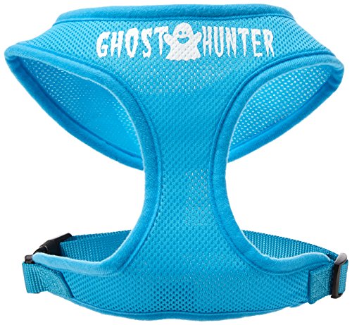 Mirage Pet Products Ghost Hunter Design Soft Mesh Dog Harnesses, Large, Aqua by Mirage Pet Products