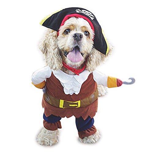 NACOCO Pet Dog Costume Pirates of The Caribbean Style (Small) by NACOCO