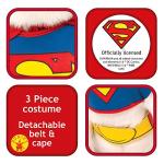 Superman Dog Costume in Blue and Red, XL