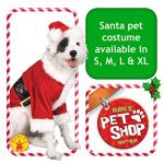 Santa Claus Costume for Medium Pets