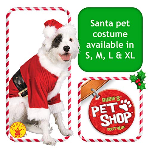 Rubie's Christmas Pet Costume, Santa Claus, Medium by Rubies Decor
