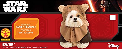 Rubie's Star Wars Ewok Pet Costume, Medium (OFFICIALLY LICENSED) from Rubies Decor