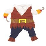 NACOCO Pirate Cat Dog Costume for Pets