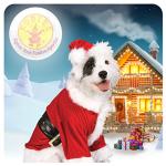 Santa Claus Costume for Medium Pets