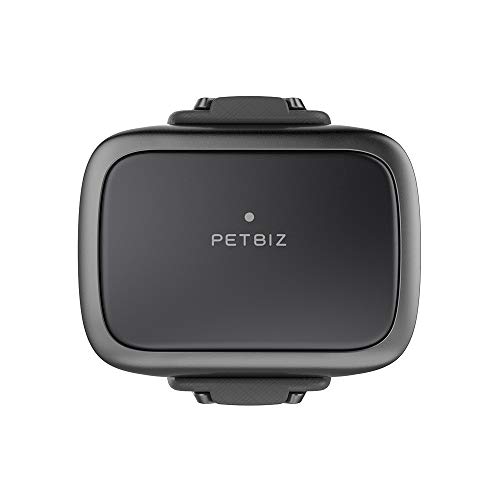 PETBIZ G1 GPS Pet Tracker, NB-IOT(5G) Dog Locator & Activity Monitor, 30 Days Ultra Long-Lasting Battery Lightweight Waterproof Dog Finder (Black) ⦠from PETBIZ