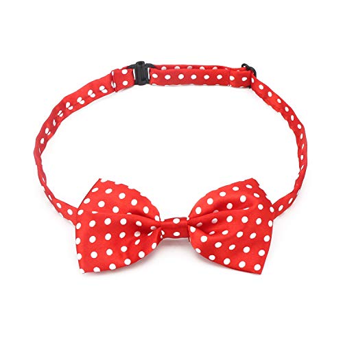 Dog Bow Ties, 40 PCS Segarty Pet Neck Bows, Bulk Pet Bowties with Adjustable Collar, Grooming Bowknot for Christmas Birthday Holiday Valentine Party Dog Photography Accessories Gift for Puppy Dogs Cat by Segarty