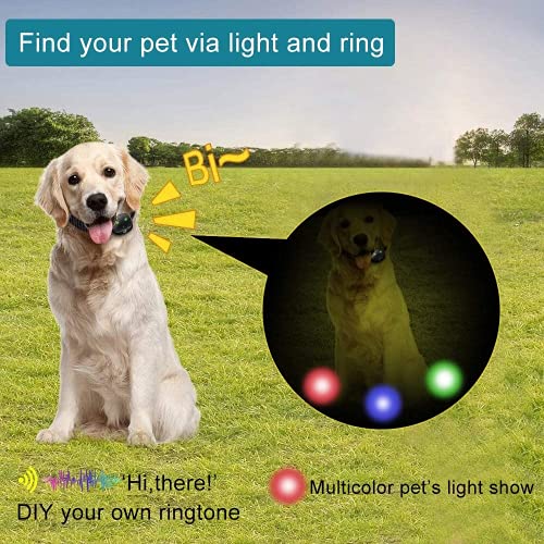 BARTUN LTE GPS Dog Tracker, Real-Time Tracking Collar Device, APP Control for Dogs and Cats with Unlimited Range from BARTUN