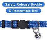 Pawtitas Reflective Cat Collar with Safety Buckle
