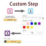 Custom Nylon Cat Collar with Bell and Embroidery