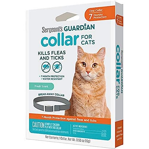 Sergeant's Guardian Flea & Tick Cat Collar, 1 Count by PetIQ
