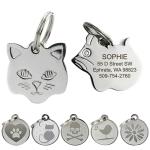 Personalized Stainless Steel Cat ID Tags