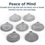 Personalized Stainless Steel Cat ID Tags