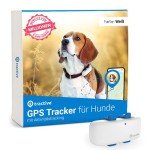 Tractive LTE GPS Dog Tracker - Location & Activity Tracker for Dogs with Unlimited Range (Newest Model), White (TRNJAWH) from Tractive GmbH