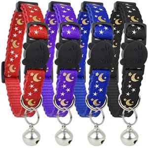 Reflective Cat Collar 3-Pack with Bell