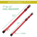 Reflective Cat Collar 3-Pack with Bell