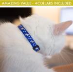Reflective Cat Collar 3-Pack with Bell