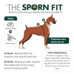 SPORN No Pull Dog Harness, Black, Medium from YUP!