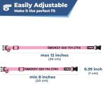 Personalized Cat Collar with Bell and Breakaway Buckle