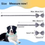 Dog Bow Ties, 40 PCS Segarty Pet Neck Bows, Bulk Pet Bowties with Adjustable Collar, Grooming Bowknot for Christmas Birthday Holiday Valentine Party Dog Photography Accessories Gift for Puppy Dogs Cat by Segarty