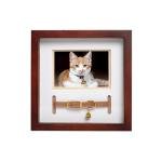 Pearhead Pet Collar Keepsake Picture Frame, Pet Owner Holiday Christmas Gift, Espresso from Pearhead Inc.
