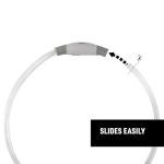 Nite Howl Rechargeable LED Safety Necklace with Disc-O Select Choose-Your-Color LED, Reusable Visibility Necklace for Pets by Nite Ize