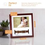 Pearhead Pet Collar Keepsake Picture Frame, Pet Owner Holiday Christmas Gift, Espresso from Pearhead Inc.