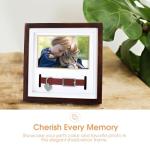 Pearhead Pet Collar Keepsake Picture Frame, Pet Owner Holiday Christmas Gift, Espresso from Pearhead Inc.